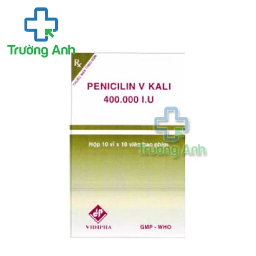 Penicilin V Kali 400.000I.U Vidipha - Thuốc điều trị nhiễm khuẩn